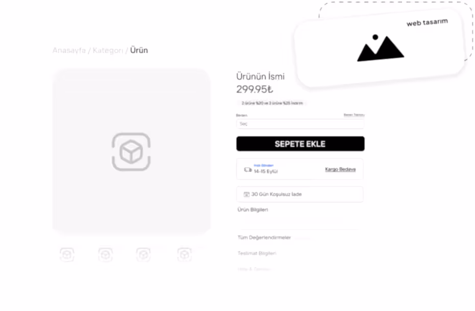 e-ticaret web tasarım hizmetleri